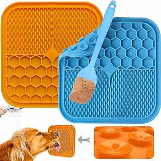 Connfiton Licking Mat for Dogs and Cats [2 Pack]