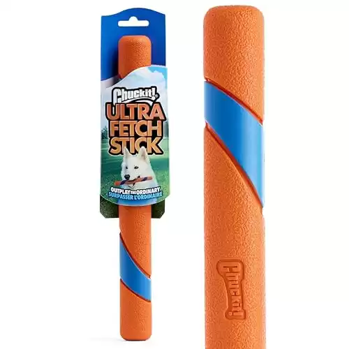 Chuckit! Interactive Dog Toy Ultra Fetch Stick - 12 Inch Outdoor Dog Toy for All Breed Sizes