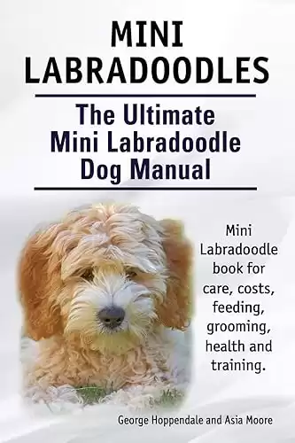 The Ultimate Mini Labradoodle Dog Manual for care, costs, feeding, grooming, health, and training.