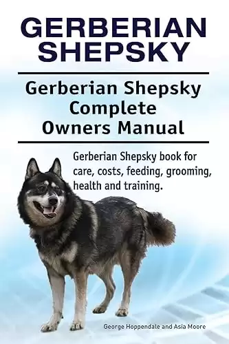 Gerberian Shepsky Complete Owners Manual for care, costs, feeding, grooming, health, and training.