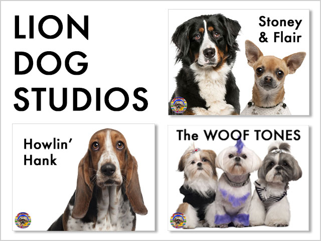 Lion Dog Studios and Singing Dog Videos